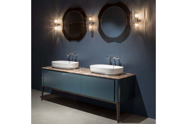 ANTONIO LUPI IL BAGNO Тумба 360х540х375 мм. 1 ящик цвет Blu navy lucido GIB236.710