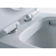 Унитаз напольный Aquanet Nova-C1 белый, овальный, 37x66.5 см