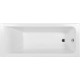 Акриловая ванна Aquanet Bright 180x70 прямоугольная, пристенная, объем 174 л.