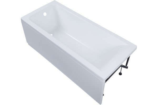 Акриловая ванна Aquanet Bright 180x80 прямоугольная, пристенная, объем 220 л.