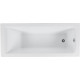 Акриловая ванна Aquanet Bright 170x75 прямоугольная, пристенная, объем 190 л.
