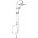 Душевая стойка Aquanet Passion S хром, штанга 84 см, шланг 150 см