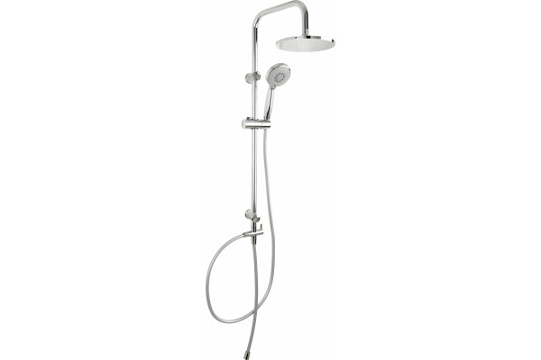 Душевая стойка Aquanet Passion R хром, штанга 84 см, шланг 150 см