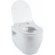 Унитаз подвесной Aquanet Glide 210772 белый, прямоугольный, 34.5x52 см