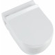 Унитаз подвесной Aquanet Glide 210772 белый, прямоугольный, 34.5x52 см