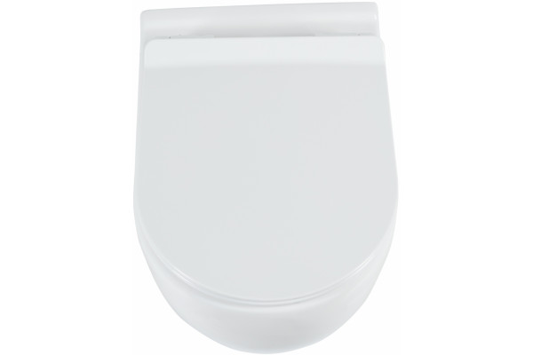 Унитаз подвесной Aquanet Glide 210772 белый, прямоугольный, 34.5x52 см