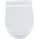 Унитаз подвесной Aquanet Glide 210772 белый, прямоугольный, 34.5x52 см