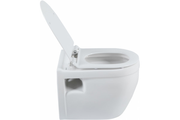 Унитаз подвесной Aquanet Glide 210772 белый, прямоугольный, 34.5x52 см