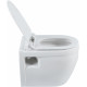 Унитаз подвесной Aquanet Glide 210772 белый, прямоугольный, 34.5x52 см