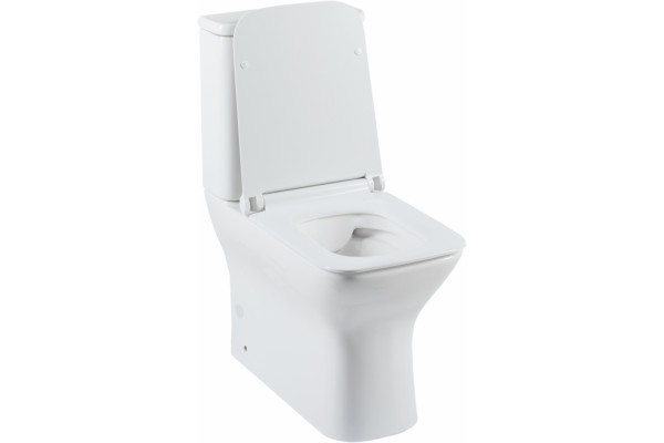 Унитаз напольный Aquanet Cube 210759 белый, прямоугольный, 36x65 см