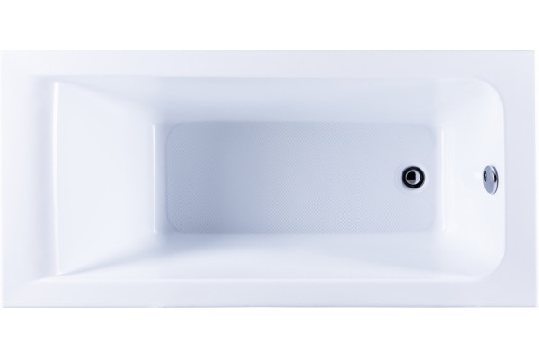 Акриловая ванна Aquanet Bright 145x70 прямоугольная, пристенная, объем 145 л.