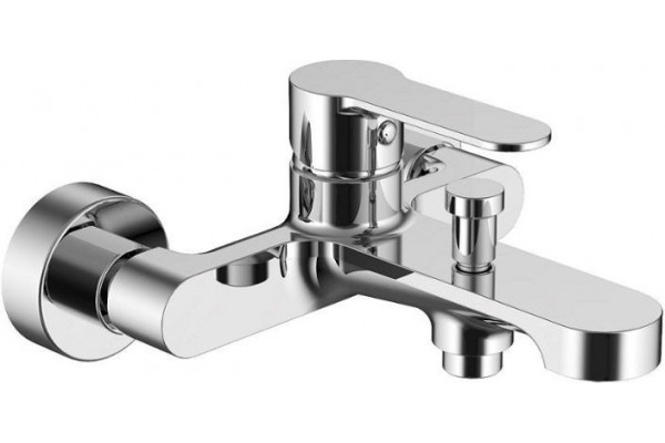 Смеситель Aquanet Passion AF300-20С для ванны с душем, однорычажный, хром