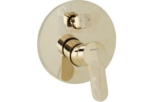 Смеситель Aquanet Classic ARF5042-K(T) для душа однорычажный, золото