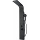 Душевая панель Aquanet Galaxy Black AP40-04 цвет черный, 6 гидромассажных форсунок