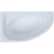 Акриловая ванна Aquanet Mia 246817 L к/с133 четверть круга, объем 154 л.