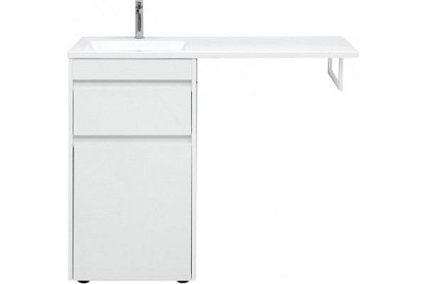 Тумба для комплекта Aquanet Токио 48 1 ящик, c бельевой корзиной, напольная