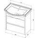 Тумба для комплекта Aquanet Сидней 60 белая подвесная, с ящиками