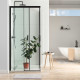 Душевой уголок Aquanet Pleasure AE60-S-100x100U-BT 100х100 квадратный, двери раздвижные