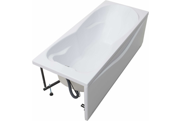 Акриловая ванна Aquanet Viola 180x75 с каркасом, прямоугольная, пристенная
