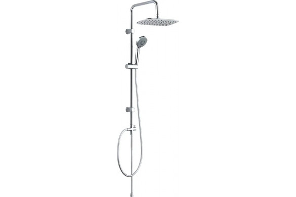 Душевая стойка Aquanet Passion AF300-70-RC-C хром штанга 90 см, шланг 150 см