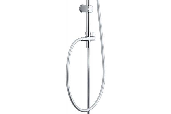 Душевая стойка Aquanet Passion AF300-70-RC-C хром штанга 90 см, шланг 150 см
