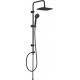 Душевая стойка Aquanet Passion AF300-70-RC-B черная цвет черный, штанга 90 см