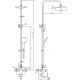 Душевая стойка Aquanet Arctic AF520-72-R-CW штанга 145 см, шланг 150 см