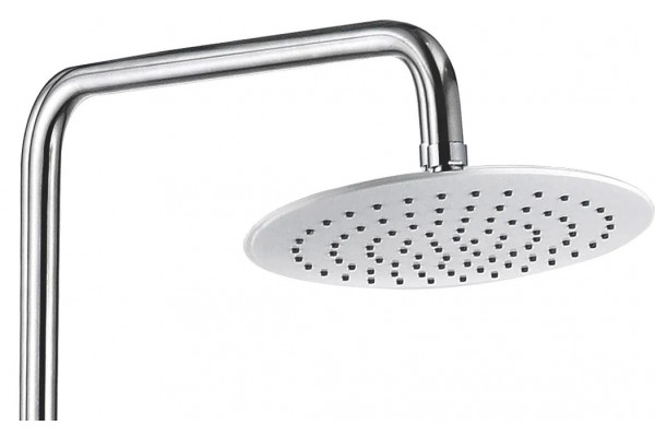 Душевая стойка Aquanet Arctic AF520-72-R-CW штанга 145 см, шланг 150 см