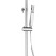 Душевая стойка Aquanet Practic AF100-70-S-C хром, штанга 126.5 см