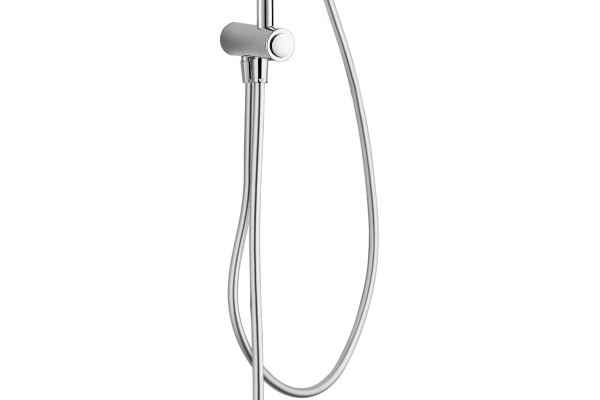 Душевая стойка Aquanet Practic AF100-70-S-C хром, штанга 126.5 см