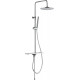 Душевая стойка Aquanet Pragmatic AF430-70-R-C хром, штанга 126.5 см