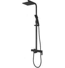Душевая стойка Aquanet Gotic AF440-72-S-B цвет черный, штанга 120 см