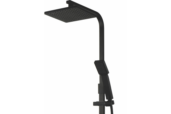 Душевая стойка Aquanet Gotic AF440-72-S-B цвет черный, штанга 120 см