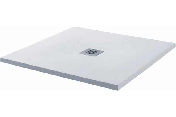 Поддон для душа Aquanet Pleasure ATS-90x90U-W с сифоном, квадратный, низкий