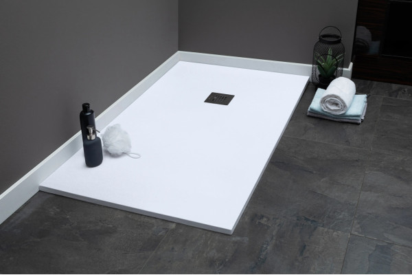 Поддон для душа Aquanet Pleasure ATS-140x80U-W с сифоном, прямоугольный, низкий