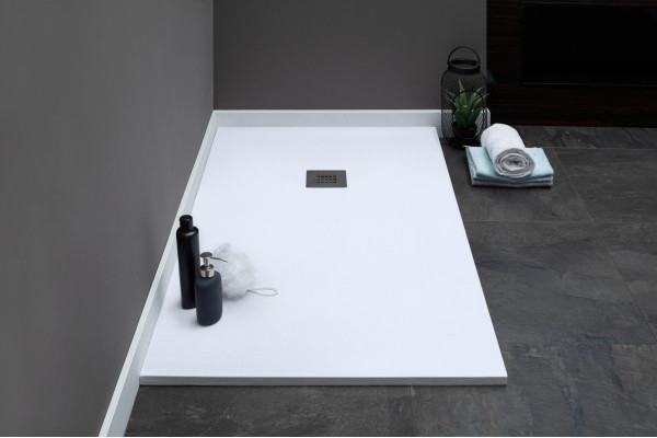 Поддон для душа Aquanet Pleasure ATS-140x80U-W с сифоном, прямоугольный, низкий