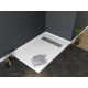 Поддон для душа Aquanet Delight 140x80 белый камень, с сифоном, прямоугольный, низкий