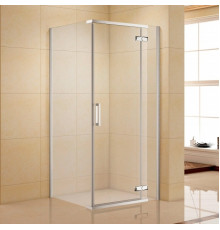 Душевой уголок Aquanet Logic AE32-S-90х90U-CT квадратный, двери распашные