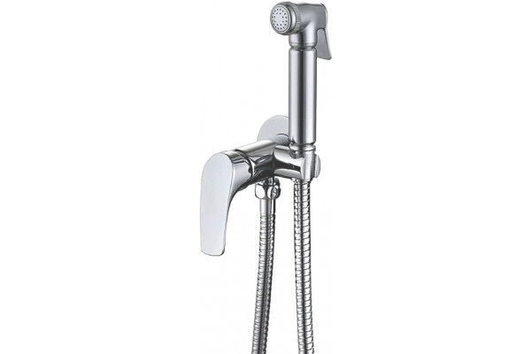 Гигиенический душ Aquanet Atletic AF310-52C со смесителем, С ВНУТРЕННЕЙ ЧАСТЬЮ, хром