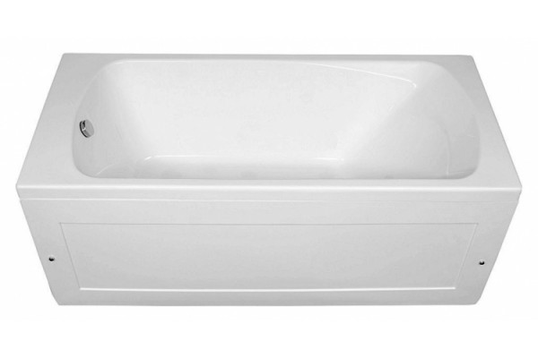 Акриловая ванна Aquanet Roma 150х70 прямоугольная, объем 128 л., с антискользящим покрытием
