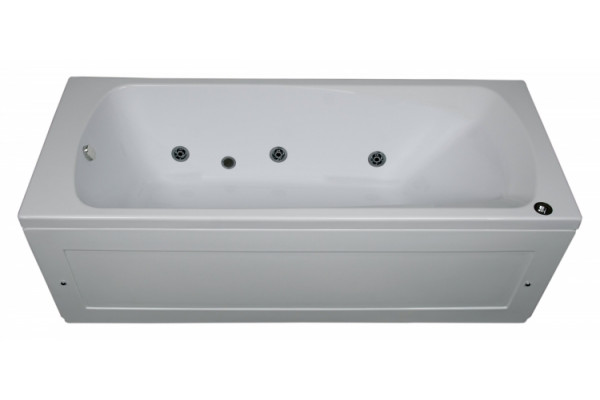 Акриловая ванна Aquanet Roma 150х70 прямоугольная, объем 128 л., с антискользящим покрытием