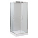 Душевой уголок Aquanet Delta Cube NPE1142 100x100 см квадратный, двери раздвижные