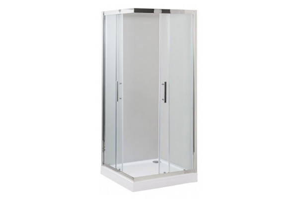 Душевой уголок Aquanet Delta Cube NPE1142 90x90 см квадратный, двери раздвижные