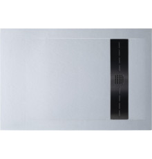 Поддон для душа Aquanet Delight 160x80 белый камень, с сифоном, прямоугольный, низкий