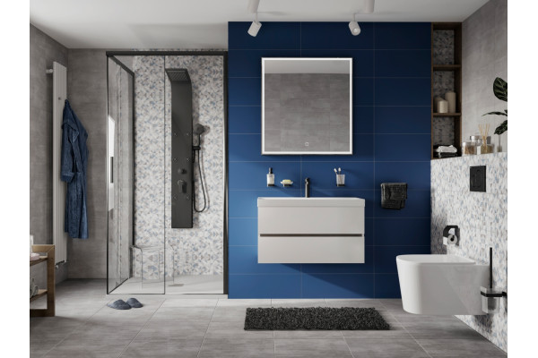 Поддон для душа Aquanet Astra 100x100 с сифоном, квадратный, низкий