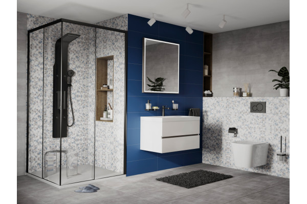 Поддон для душа Aquanet Astra 100x100 с сифоном, квадратный, низкий