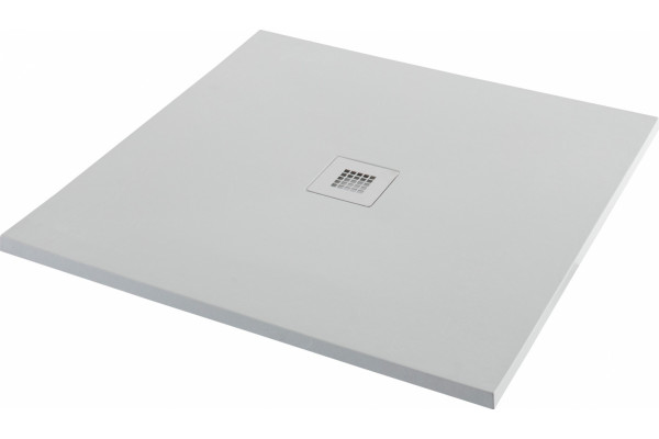Поддон для душа Aquanet Pleasure NEW 001.1G 100x100 без сифона, серый камень, квадратный, низкий