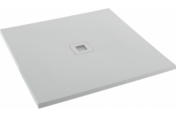 Поддон для душа Aquanet Pleasure NEW 001.1G 100x100 без сифона, серый камень, квадратный, низкий