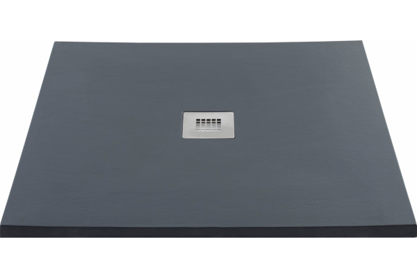 Поддон для душа Aquanet Pleasure NEW 001B 90x90 без сифона, черный камень, квадратный, низкий