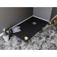 Поддон для душа Aquanet Pleasure NEW 005B 160x80 без сифона, черный камень, прямоугольный, низкий